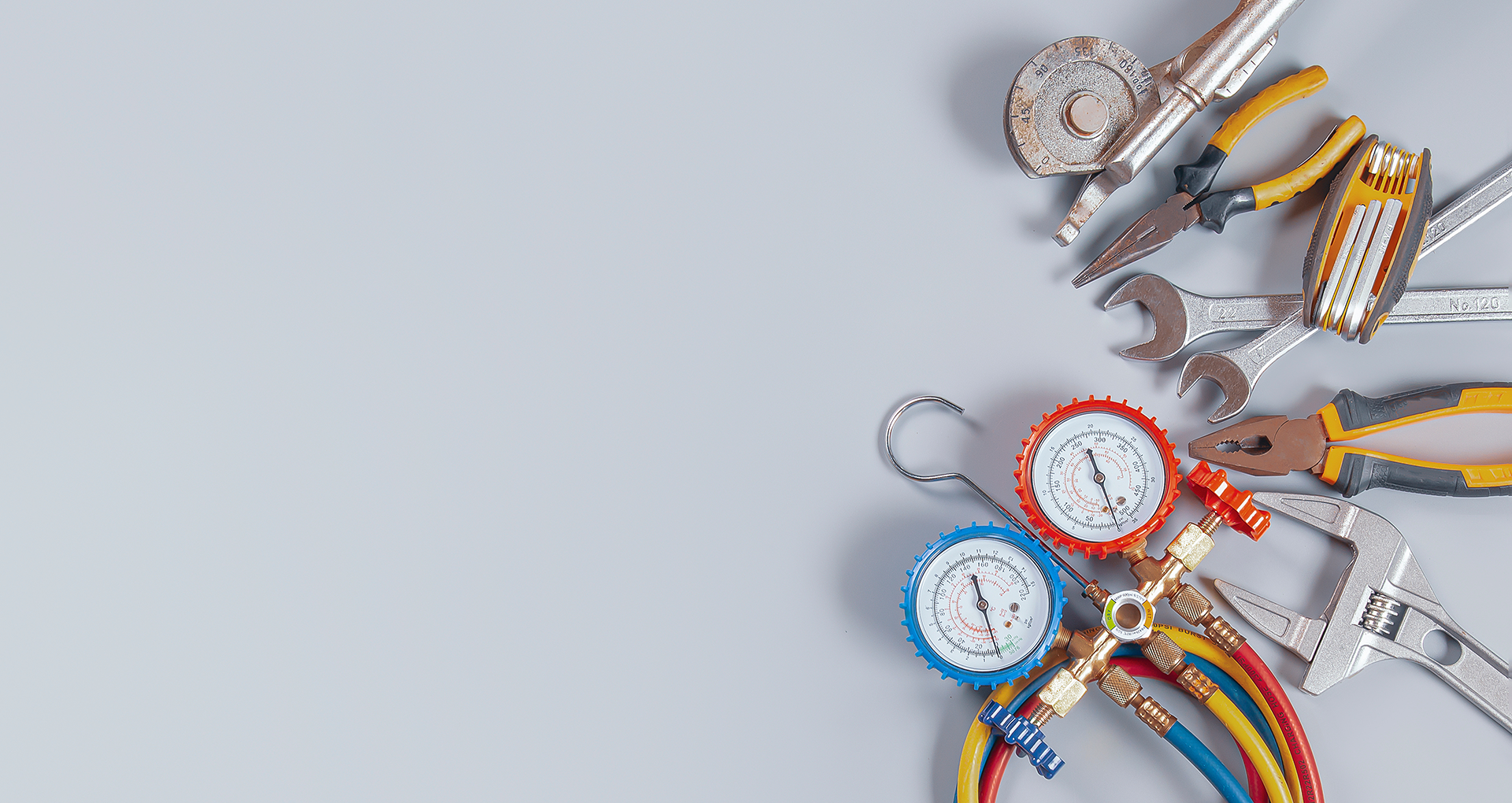 HVAC Expert LA background with cooling theme