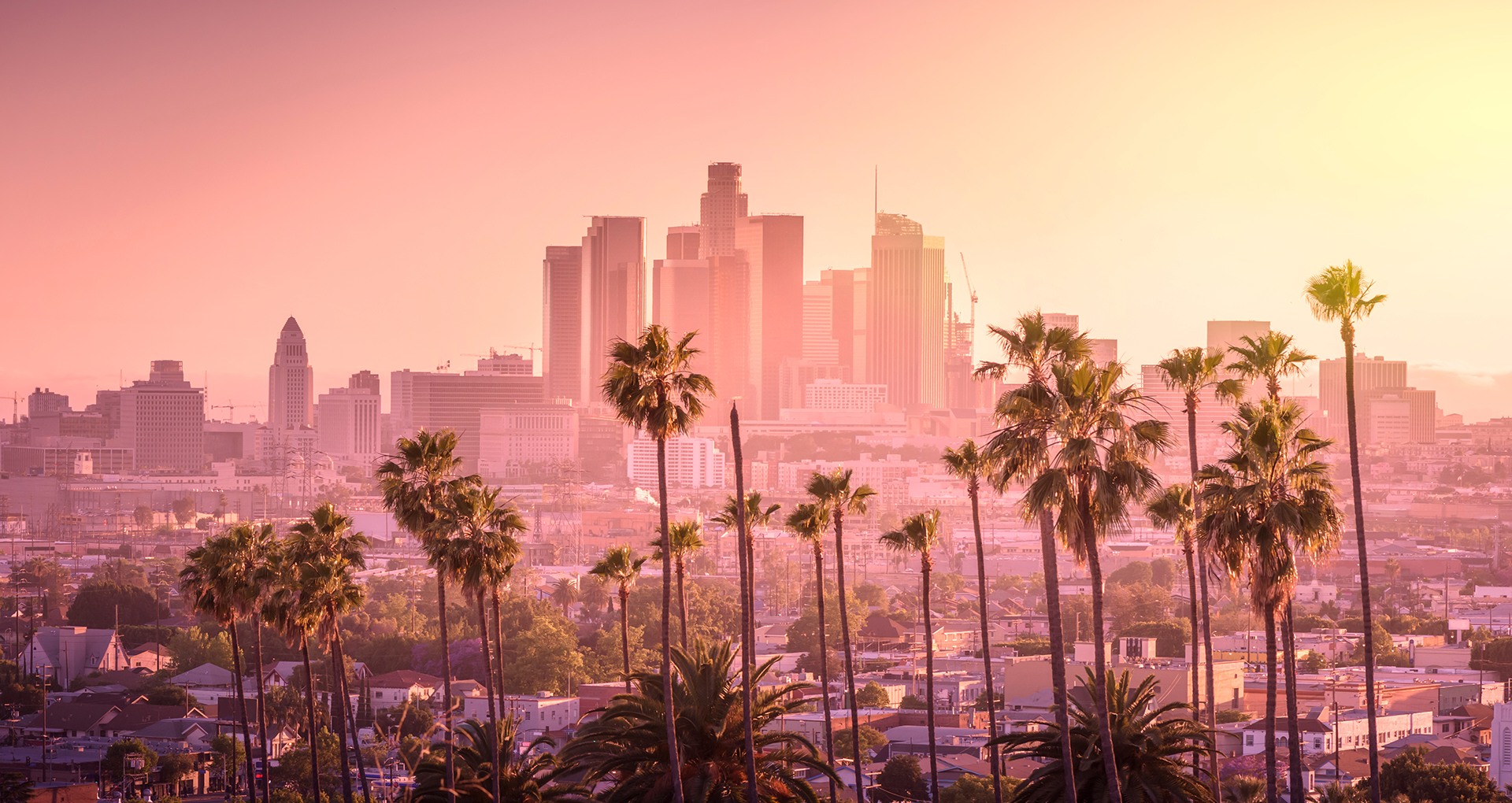 Background of Los Angeles